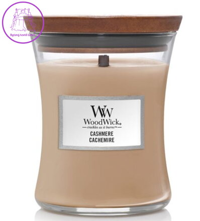 Svíčka WoodWick střední - Cashmere ( 39961 ) Svíčka WoodWick střední - Cashmere ( 39961 )