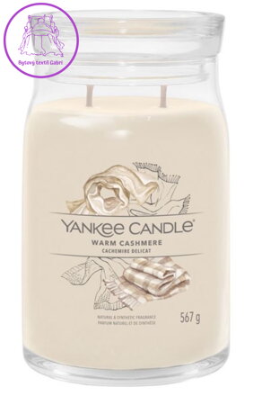Svíčka Yankee Candle signature velký - Warm Cashmere ( 40369 )