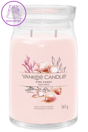 Svíčka Yankee Candle signature velký - Pink Sands ( 40371 )