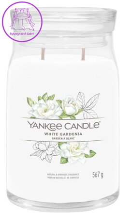 Svíčka Yankee Candle signature velký - White Gardenia ( 40481 )