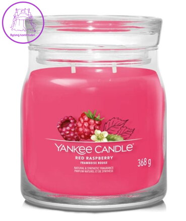 Svíčka Yankee Candle signature střední - RED RASPBERRY ( 40513 )