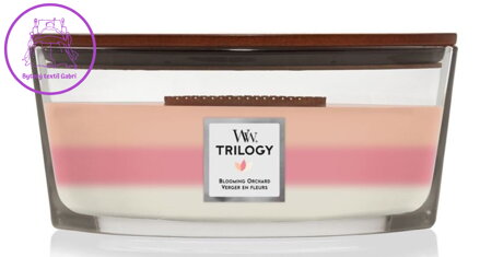 Svíčka WoodWick loď - Trilogy Blooming Orchard ( 40650 )