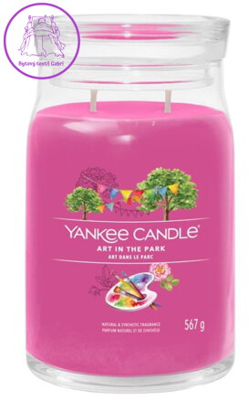 Svíčka Yankee Candle signature velký - Art In The Park ( 40670 )
