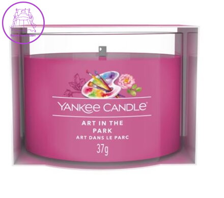 Yankee Candle plněná votivní svíčka ve skle - ART IN THE PARK ( 40674 )
