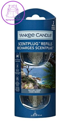 YANKEE CANDLE NÁHRADNÍ NÁPLŇ (2KS) DO ELEKTRICKÉ ZÁSUVKY - BAYSIDE CEDAR ( 40880 ) YANKEE CANDLE NÁHRADNÍ NÁPLŇ (2KS) DO ELEKTRICKÉ ZÁSUVKY - BAYSIDE CEDAR ( 40880 )