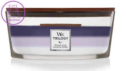Svíčka WoodWick loď - Trilogy Evening Luxe ( 41090 )