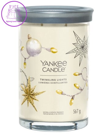 Svíčka Yankee Candle signature tumbler velký - TWINKLING LIGHTS ( 41230 )