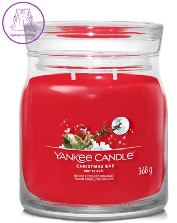 Svíčka Yankee Candle signature střední - CHRISTMAS EVE ( 41232 )