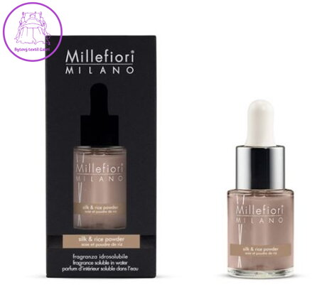Millefiori Milano Silk & Rice Powder - aroma olej 15 ml ( 41257 )