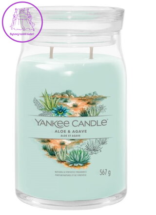 Svíčka Yankee Candle signature velký - Aloe & Agave ( 41799 )