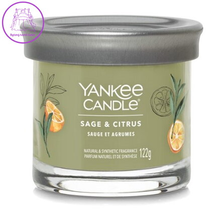 Svíčka Yankee Candle signature tumbler malý - SAGE & CITRUS ( 42907 )