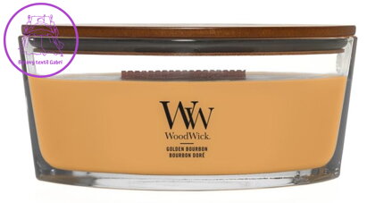 Svíčka WoodWick loď - Golden Bourbon ( 43461 )