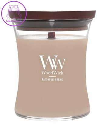 Svíčka WoodWick střední - Patchouli Créme ( 43468 ) Svíčka WoodWick střední - Patchouli Créme ( 43468 )
