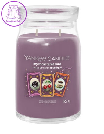 Svíčka Yankee Candle signature velký - Halloween Mystical Tarot Card ( 43492 )