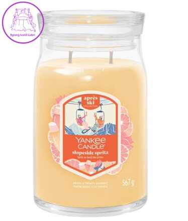 Svíčka Yankee Candle signature velký - Slopeside Spritz ( 43494 ) Svíčka Yankee Candle signature velký - Slopeside Spritz ( 43494 )