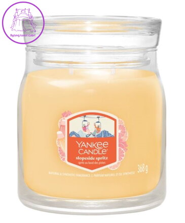 Svíčka Yankee Candle signature střední - SLOPESIDE SPRITZ ( 43502 )