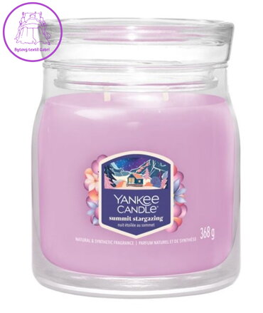 Svíčka Yankee Candle signature střední - SUMMIT STARGAZING ( 43503 )