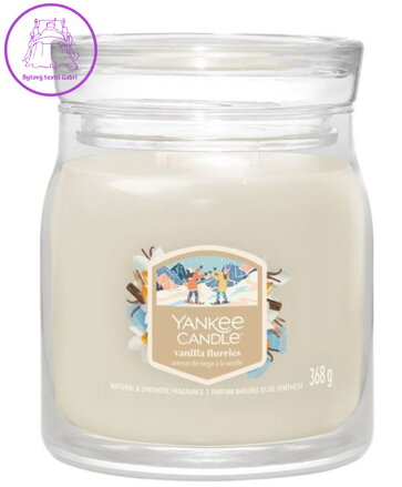 Svíčka Yankee Candle signature střední - VANILLA FLURRIES ( 43504 ) Svíčka Yankee Candle signature střední - VANILLA FLURRIES ( 43504 )