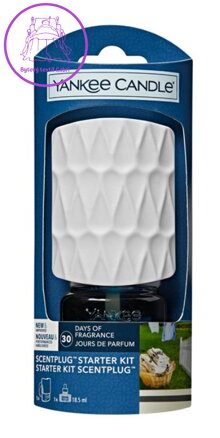 YANKEE CANDLE STROJEK + NÁPLŇ DO ELEKTRICKÉ ZÁSUVKY - CLEAN COTTON