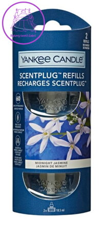 YANKEE CANDLE NÁHRADNÍ NÁPLŇ (2KS) PRO VŮNI DO ELEKTRICKÉ ZÁSUVKY - MIDNIGHT JASMINE