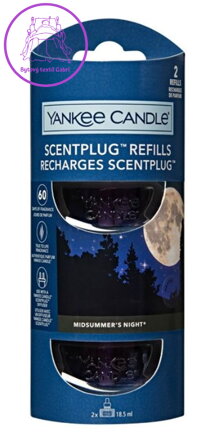 YANKEE CANDLE NÁHRADNÍ NÁPLŇ (2KS) PRO VŮNI DO ELEKTRICKÉ ZÁSUVKY - MIDSUMMERS NIGHT