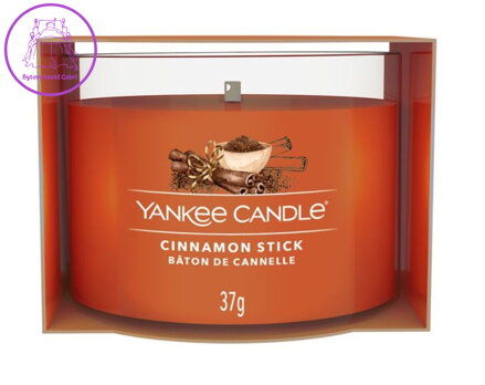 YANKEE CANDLE VOTIVNÍ SVÍČKA PLNĚNÁ VE SKLE - CINNAMON STICK