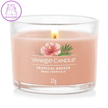 YANKEE CANDLE VOTIVNÍ SVÍČKA PLNĚNÁ VE SKLE - TROPICAL BREEZE