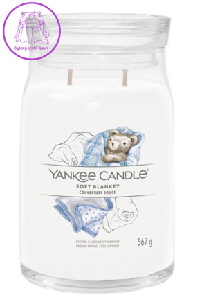 YANKEE CANDLE SIGNATURE VELKÝ - SOFT BLANKET 567g
