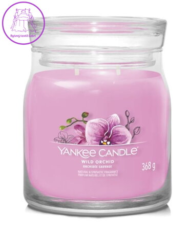 YANKEE CANDLE SIGNATURE STŘEDNÍ -  WILD ORCHID 368g