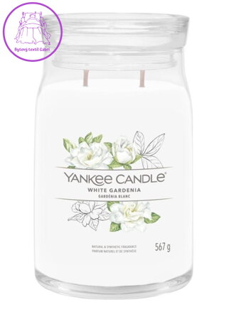 YANKEE CANDLE SIGNATURE VELKÝ - WHITE GARDENIA 567g
