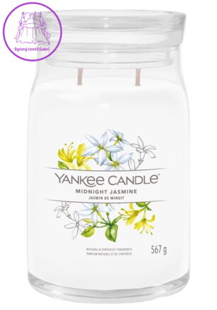 YANKEE CANDLE SIGNATURE VELKÝ - MIDNIGHT JASMINE 567g