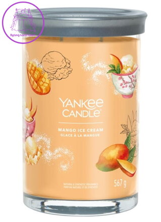 YANKEE CANDLE SIGNATURE TUMBLER VELKÝ - MANGO ICE CREAM 567g