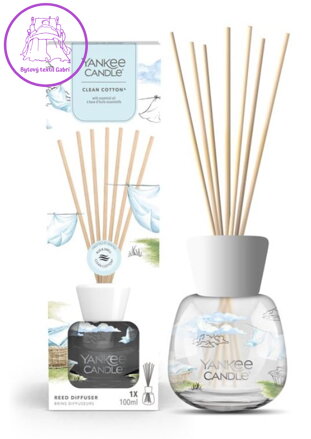 YANKEE CANDLE SIGNATURE DIFUZÉR - CLEAN COTTON REED