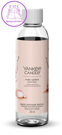 YANKEE CANDLE SIGNATURE NÁPLŇ - PINK SANDS REED 