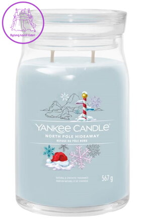 YANKEE CANDLE SIGNATURE VELKÝ - NORTH POLE HIDEAWAY 567g