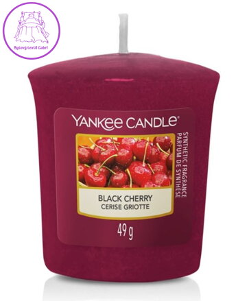 VONNÁ SVÍČKA YANKEE CANDLE - BLACK CHERRY VOTIVNÍ