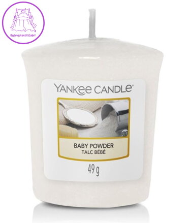 VONNÁ SVÍČKA YANKEE CANDLE - BABY POWDER VOTIVNÍ