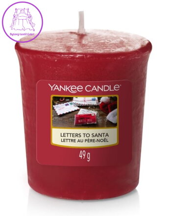 VONNÁ SVÍČKA YANKEE CANDLE - LETTERS TO SANTA VOTIVNÍ