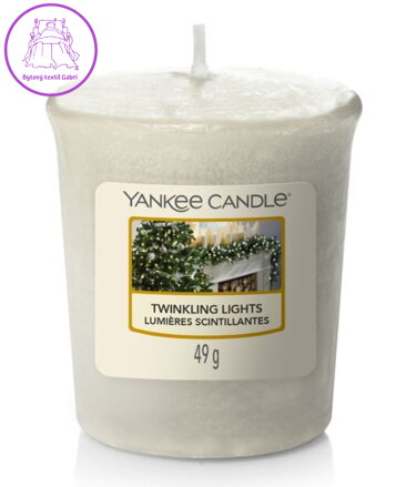 VONNÁ SVÍČKA YANKEE CANDLE - TWINKLING LIGHTS VOTIVNÍ