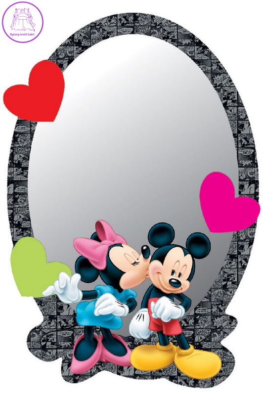 Akrylové zrcadlo Disney Mickey a Minnie DM2108-2022 Akrylové zrcadlo Disney Mickey a Minnie DM2108-2022