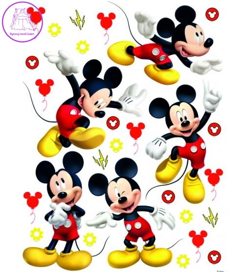  Samolepící dekorace na zeď 65x85cm Mickey Mouse - DK 2311-2022
