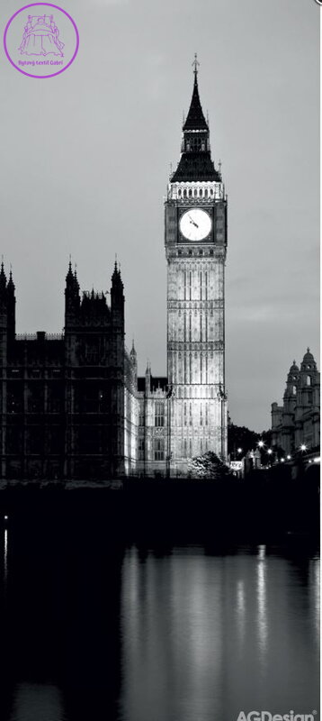 Fototapeta vliesová vertical - FTNV 2843 Londýn Big Ben 90x202cm - 1 dílná