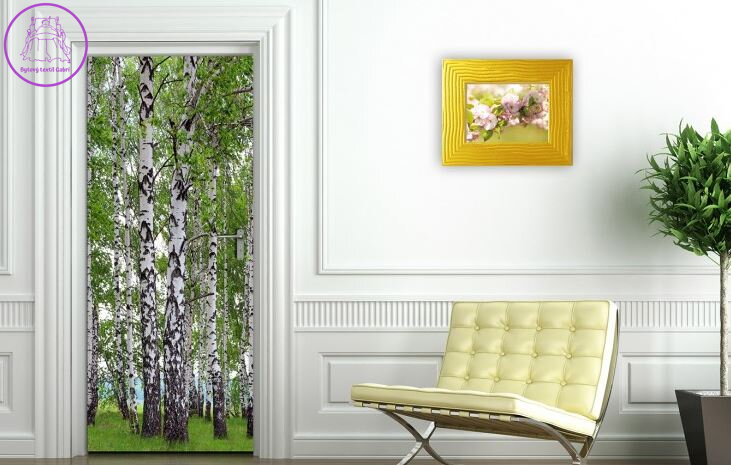  Vliesová fototapeta 90x202cm - FTNV 2896 Břízy