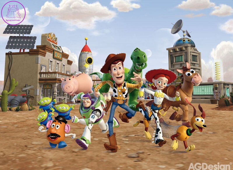 Dětská fototapeta vliesová premium collection - FTDN 5021 Disney Toy story 360x270cm - 2022