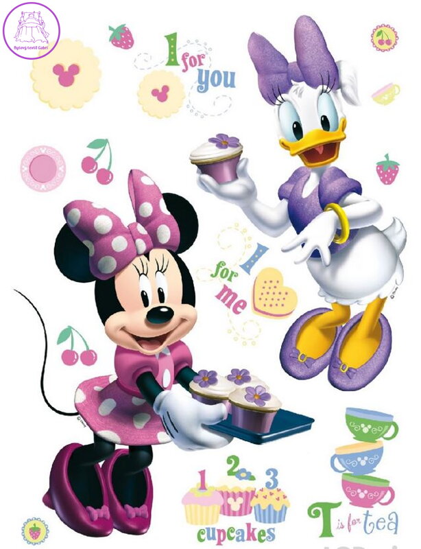 Samolepící dekorace dětská Disney Minnie - DK 856-2022