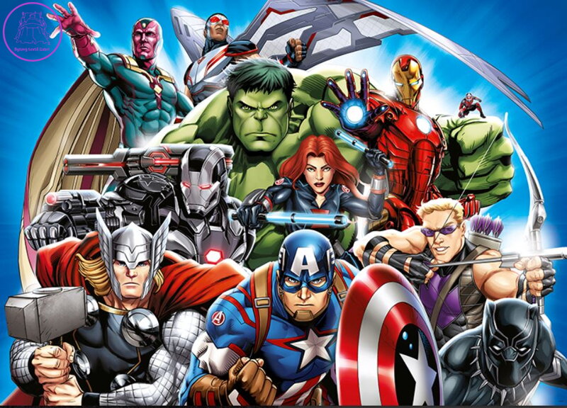 Plakát do dětského pokoje 155x110cm - Avengers  FTDNM 5279