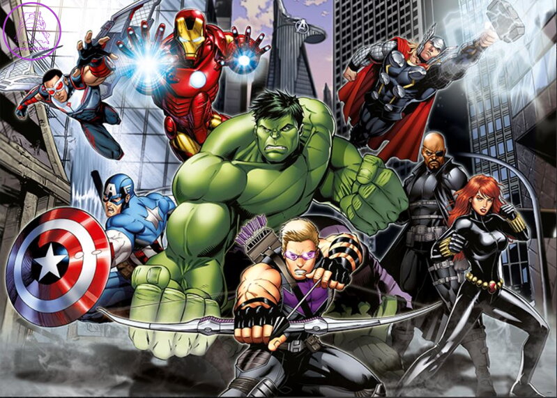 Plakát do dětského pokoje 155x110cm - Avengers  FTDNM 5278