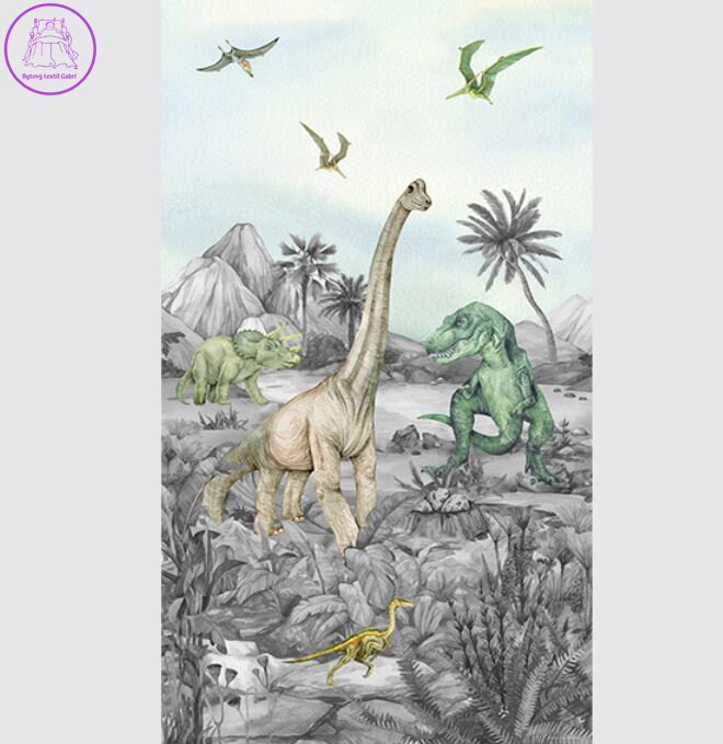 Fototapeta do dětského pokoje 150x270cm Dino - FTD2P0590 - 002