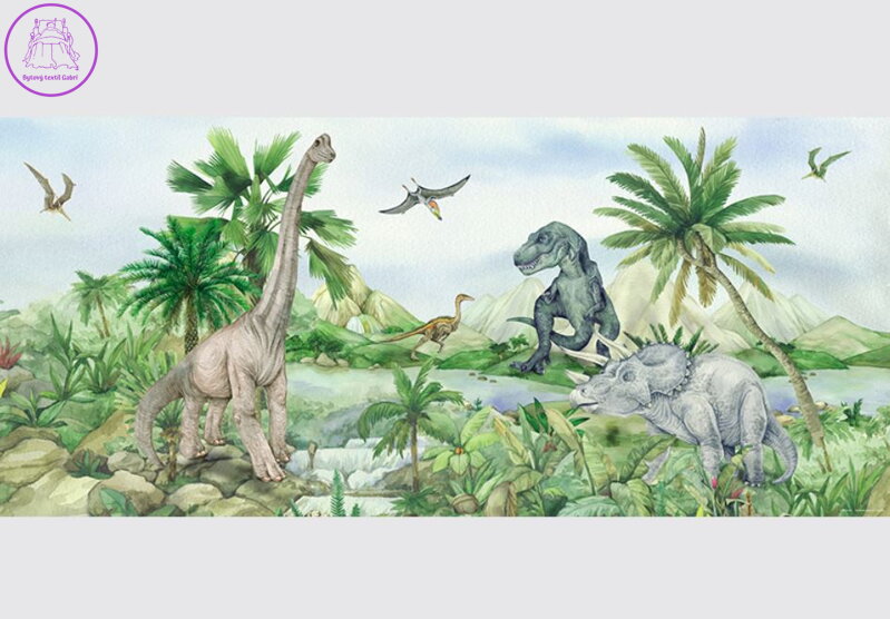 Fototapeta do dětského pokoje 170x75cm Dino - FTDNH974 - 002