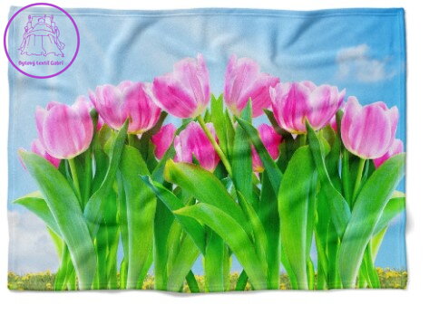 Fleecová fotodeka - Tulipány více rozměrů 